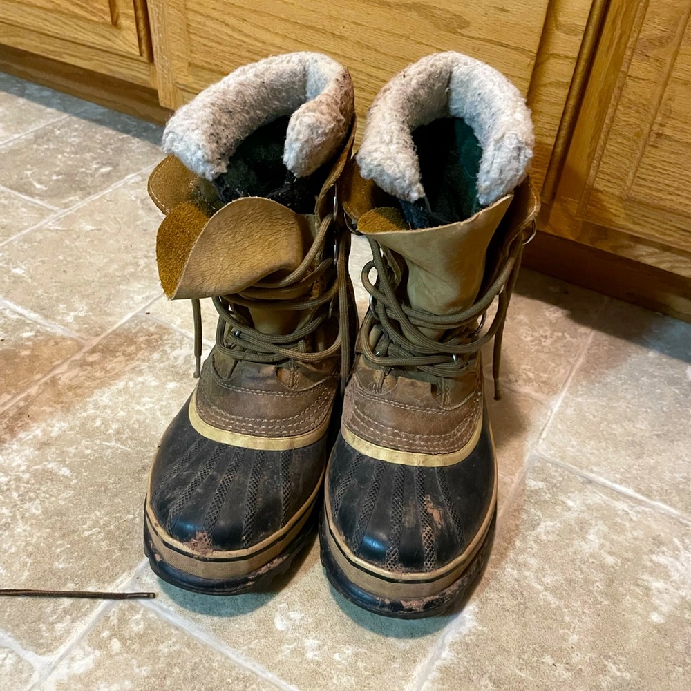 Sorel winter boot steel toe winter work boot
